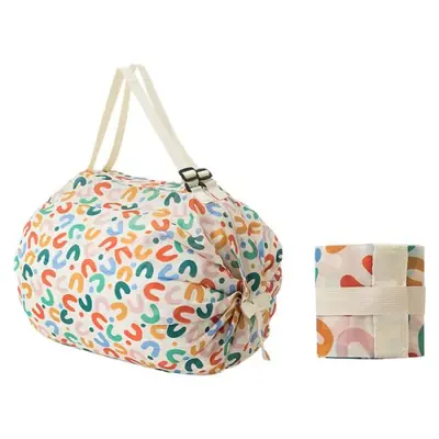 Sac de Courses Pliable & Étanche - Idéal pour le Supermarché, la Plage et les Voyages