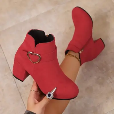 Image de Bottines Femme à Talons Hauts - Confort & Style 2025