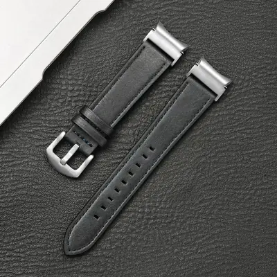 Image de Bracelet Cuir Élégant pour Galaxy Watch 4/5/6/7