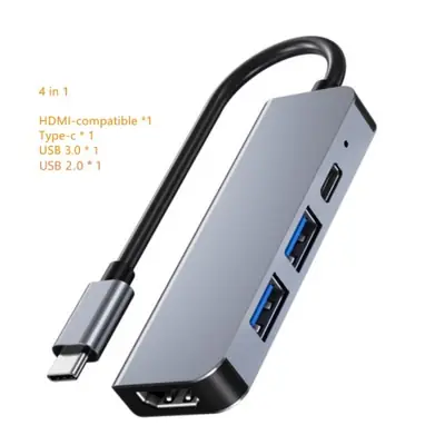Image de Hub USB-C 4K HDMI - Station d'accueil multi-ports pour MacBook, iPad & PC