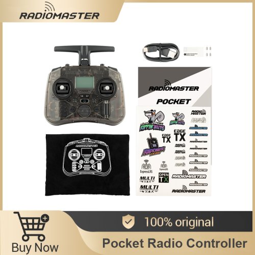 Bild von Radiomaster Pocket Hall – Kompakte Fernbedienung mit LED-Licht & Faltantenne