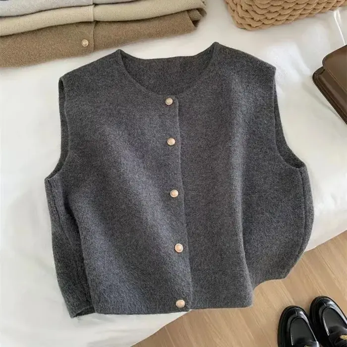 Image de Cardigan Femme Slim Chaud Automne - Style Décontracté