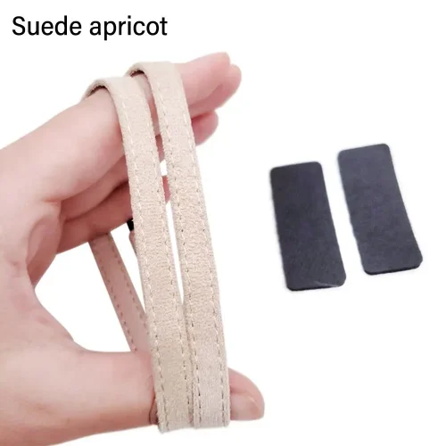Bild von Verstellbare Leder-Schuhriemen für High Heels – Anti-Rutsch & Abnehmbar