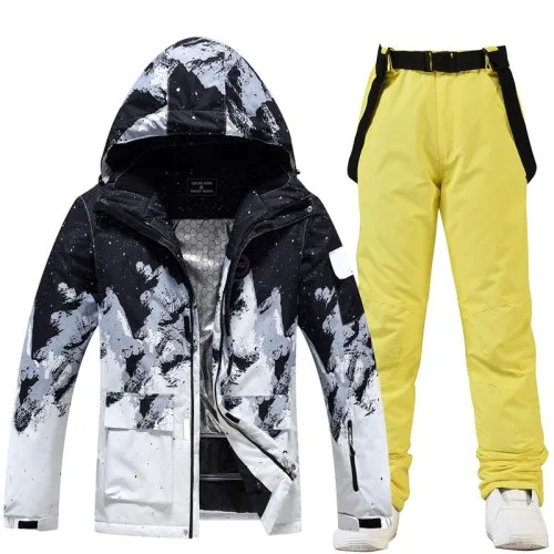 Jacke gelbe Hose
