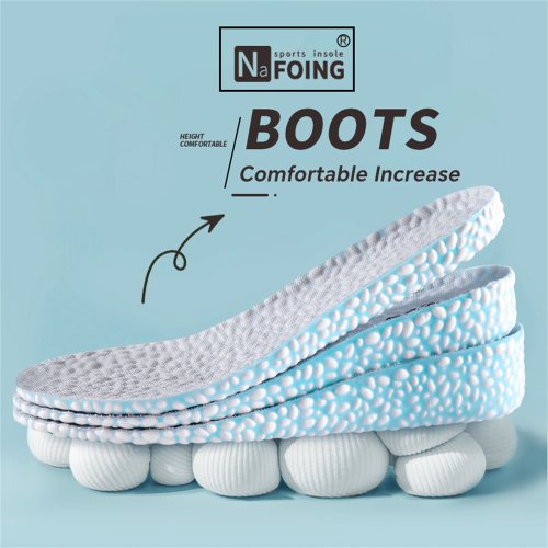 Afbeelding van Onzichtbare TPU Hoogteverhogende Inlegzolen met Hoge Elastische Schokabsorptie voor Heren en Dames – Comfortabele en Discreet Ontwerp