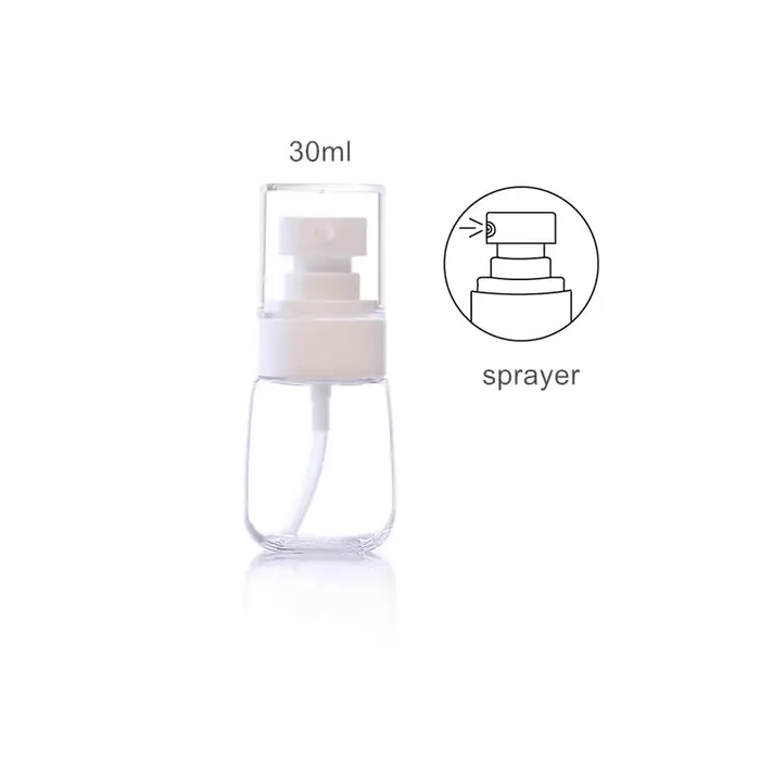 30ml spruzzatore trasparente