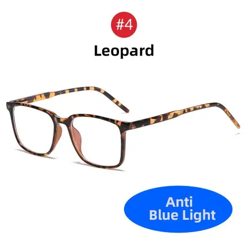 Image de Lunettes Anti-Lumière Bleue Homme - Style Carré & Protection Écran