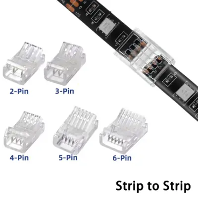 Image de Connecteurs LED Multisize - 10 Pièces pour Bandes Lumineuses 5050