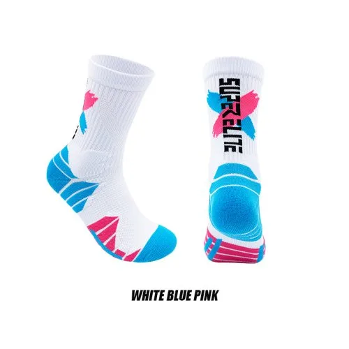Wit blauw roze