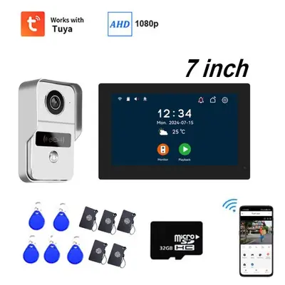 Image de Interphone Vidéo 1080p avec Écran Tactile et WiFi