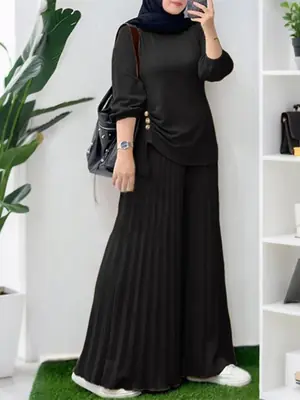 Image de Tenue Musulmane 2 Pièces Automne 2025 - Zanzea