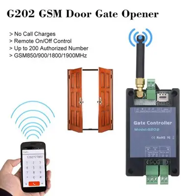 Image de Ouvre-porte GSM sans fil G202 - Contrôle d'accès à distance
