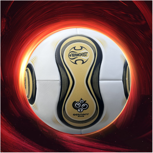Imagen de Pelota de Fútbol Conmemorativa del Mundial 2006 - Equipo Alemania, Tamaño 5, Oficial para Partidos y Coleccionistas