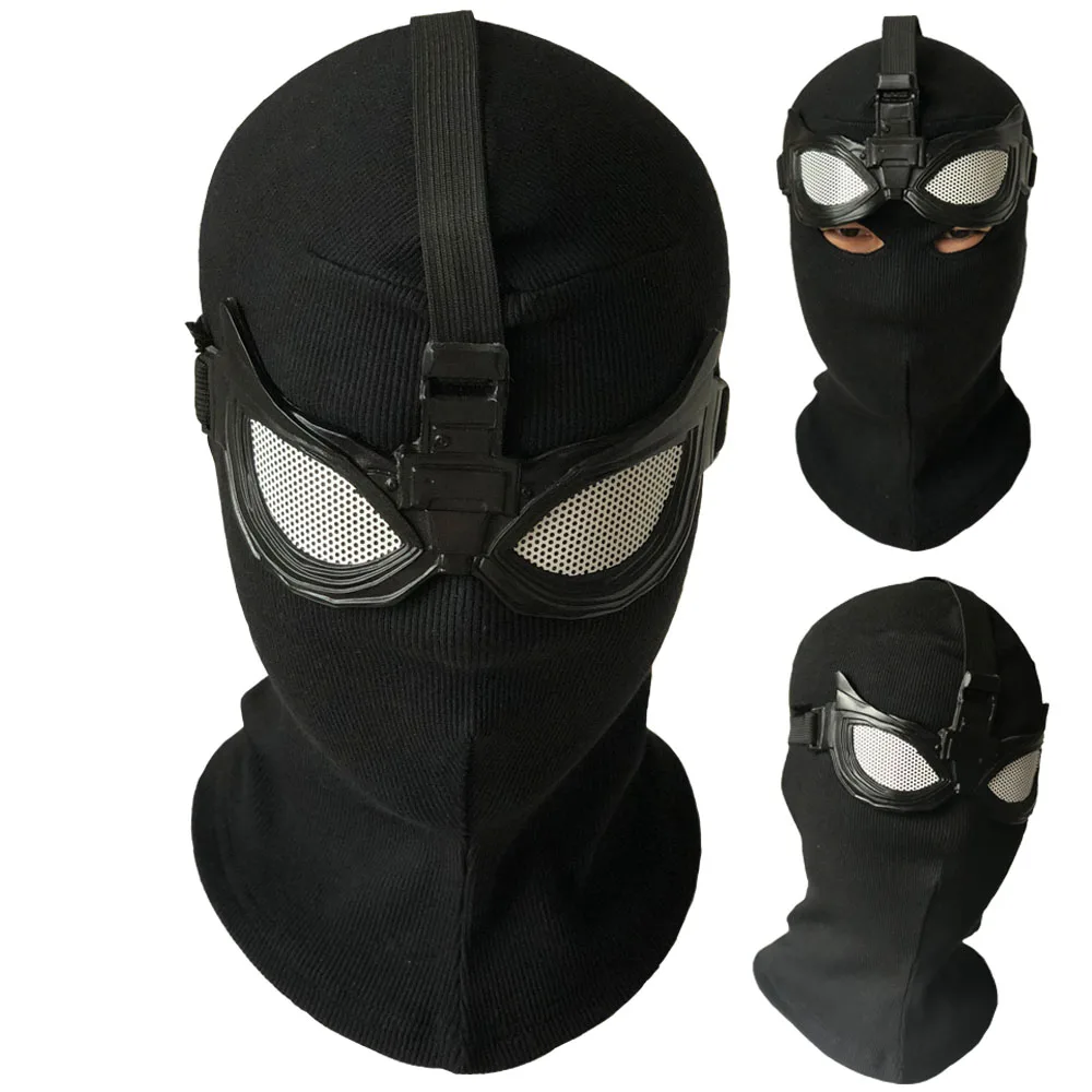 Imagen de Máscara de Spider-Man Negro para Cosplay