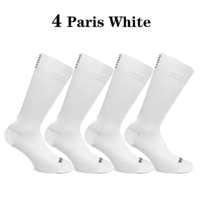 Image de Chaussettes de Cyclisme Homme - 4 Paires Respirantes & Haute Performance
