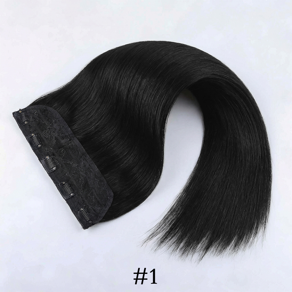 Image de Extensions de Cheveux Brésiliens Remy - 100 Clips Naturels & Invisibles