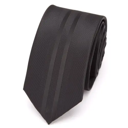 Image de Cravate Homme Luxe Élégante - Rayures Jacquard