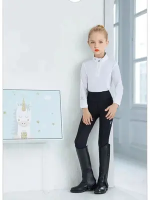 Image de Pantalon Équestre Enfant - Élastique & Confortable