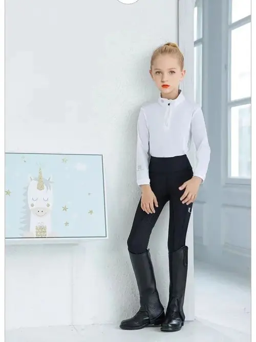 Image de Pantalon Équestre Enfant - Élastique & Confortable