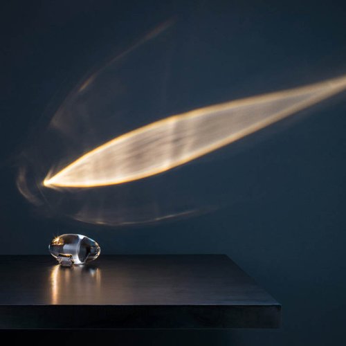 Image of Italian Designer Table Lamp Led Crystal Eye Of The Sky Egg-shaped Lamps Living Bedroom Decor Light Night Projector Bedside Lamp