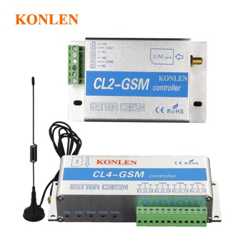 Imagen de Controlador de Relé CL1-CL4 con GSM: Control Remoto por Llamada y SMS para Automatización del Hogar, Puertas, Abridores Eléctricos, Bombas y Sistemas de Seguridad