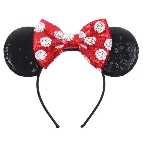 Image de Bandeau Souris Noir Disney - Accessoire Fête & Festival