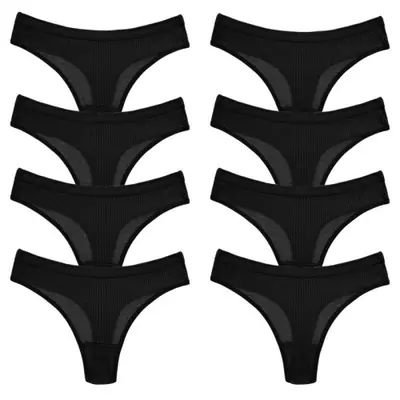 Image de Ensemble de 8 Culottes Femme - Coton Respirant & Confortable