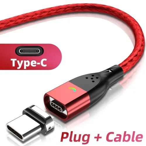 TypeC czerwony kabel