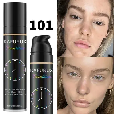 Image de Fond de Teint Liquide 8 Couleurs - Correcteur & Tenue Longue Durée