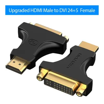 Image de Adaptateur DVI vers HDMI - Conversion Bidirectionnelle