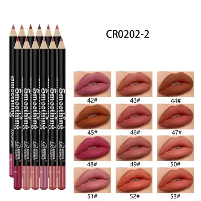 Image de Crayon à Lèvres Nu - 12 Couleurs Professionnelles