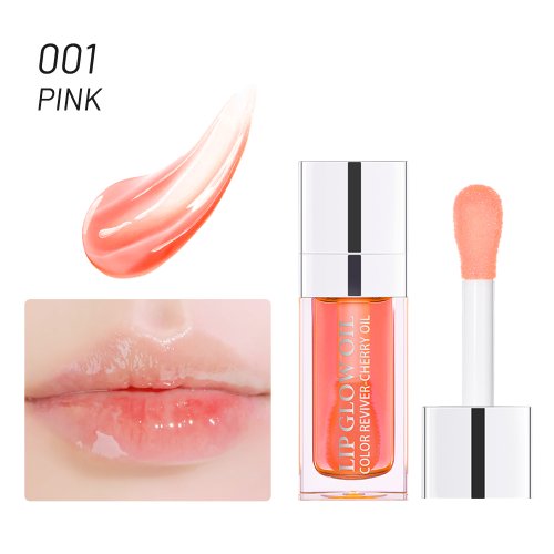 Bild von Feuchtigkeitsspendender Lippenbalsam Original Lip Oil Gloss Care of the Lips Benetitnt for Lips Plumping Exfoliating Pink Plumping Gloss Oil