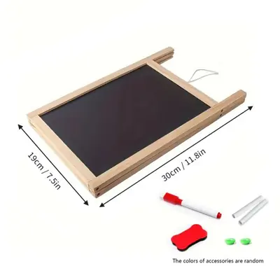 Image de Tableau Double Face Pliable - Noir & Blanc Effaçable