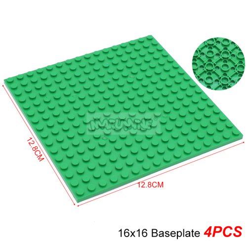 Bild von Marumine Bausteine, doppelseitige Grundplatte, 16 x 16 91405, Montage von Teilen, MOC-Steine, Grundplatte, Idea House, Bautafel