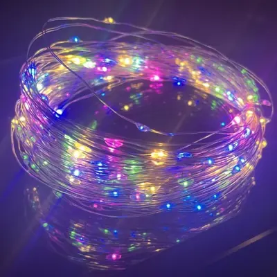 Image de Guirlande LED Cuivre - Éclairage Festif 1m à 10m