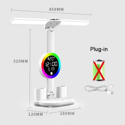 Image de Lampe de Bureau LED Multifonction Rechargeable