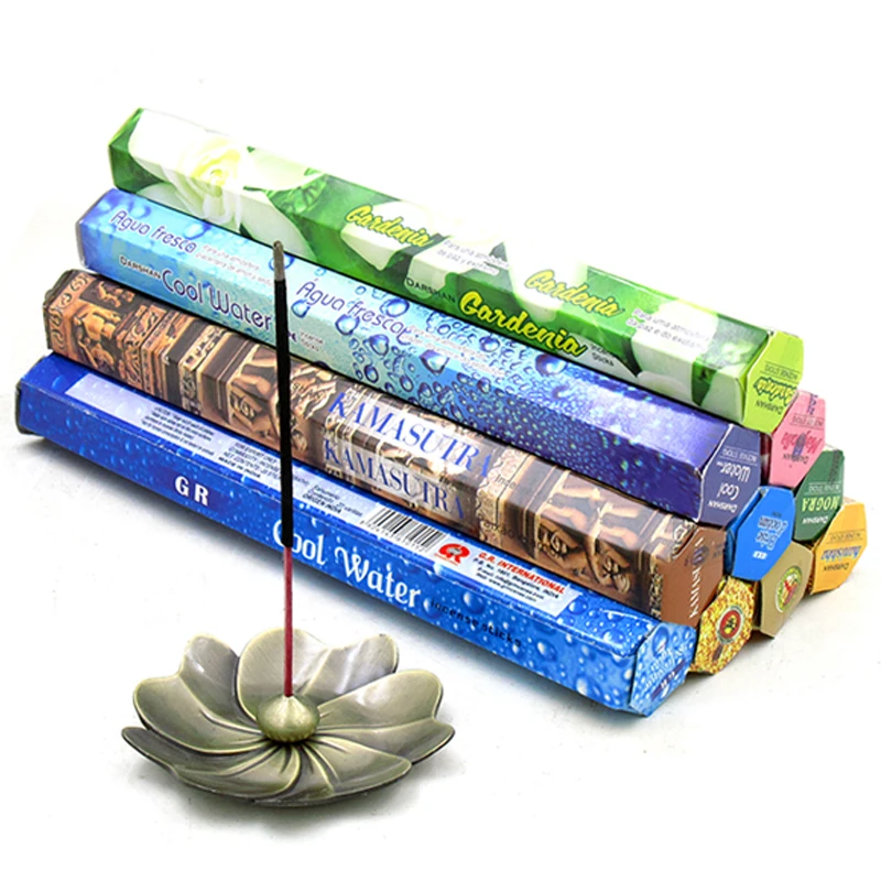 Afbeelding van Wierookstokjes voor Meditatie & Ontspanning - Witte Salie & Lavendel