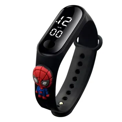 Image de Montre Spiderman 3D pour Enfants - Étanche & LED