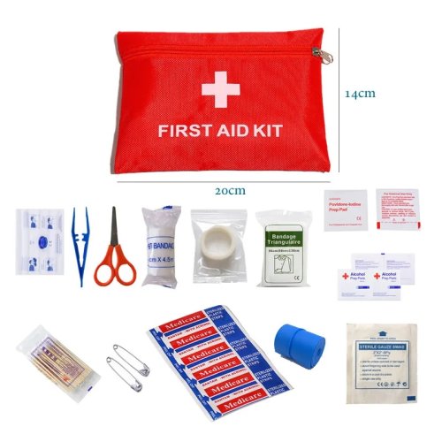 Image de Kit Premiers Secours Portable - 40/50/80 Pièces Étanche