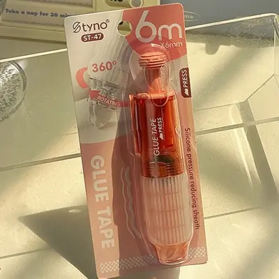 Image de Distributeur de points adhésifs transparents - Rechargeable