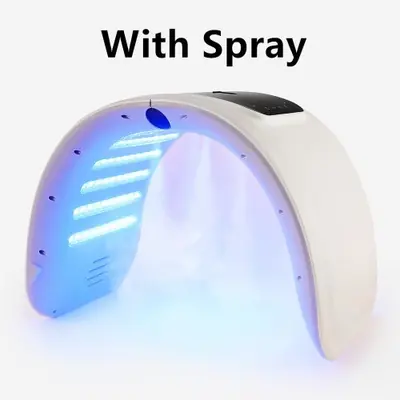 Image de Masque LED 7 Couleurs + Pulvérisateur Hydratant - Soins Visage & Corps