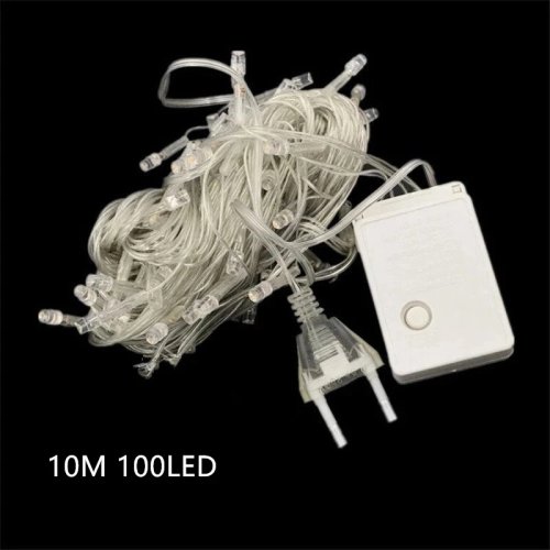 Afbeelding van Waterdichte LED-lichtslinger 10m - Feestverlichting voor Buiten & Thuis