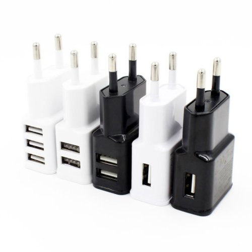 Afbeelding van Universele 5V AC-DC Voeding met USB-Lader, 220V naar 5V Converter voor Telefoons en Elektronica