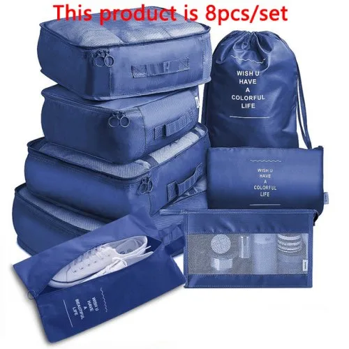 8PCS Navy