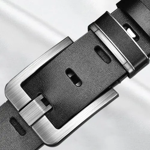 Image de Ceinture Homme Cuir Véritable - Style Luxe & Décontracté
