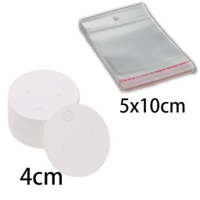 Image de Kit Présentation Bijoux - 50 Cartes + Sacs Auto-Scellants