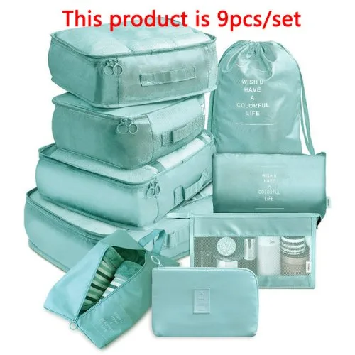 9PCS cielo azul