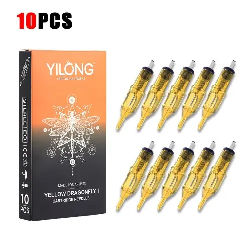 Image de Aiguilles de Tatouage Stériles - Pack de 10