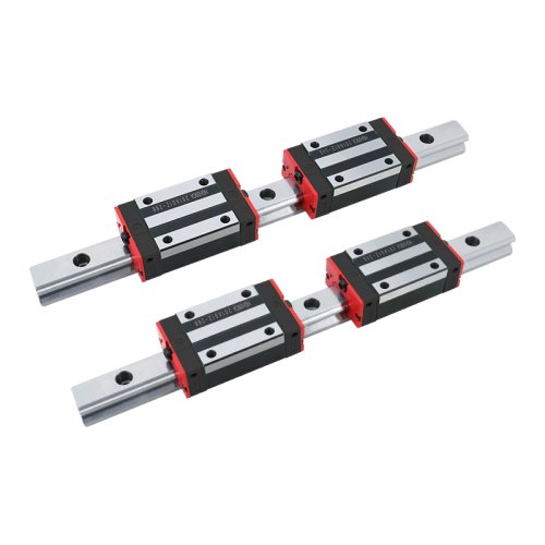 Immagine di Kit Binario Lineare Quadrato 15/20mm per Router CNC - Precisione e Durabilità