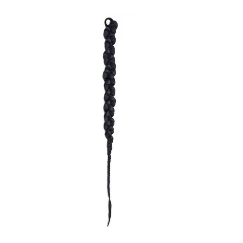 Afbeelding van 1/2PCS Haarverlenging Gevlochten Paardenstaart Mode Lange Twist Gevlochten Paardenstaart Synthetische Uitbreiding Haaraccessoires Hip Hop Y2K Meisje